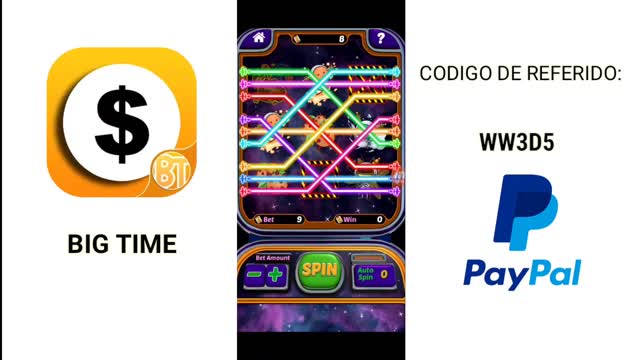 BIG TIME APP PARA GANAR DINERO A PAYPAL