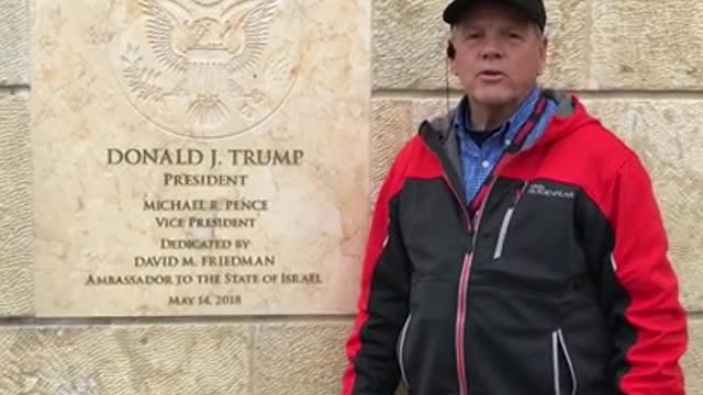 Visiting the US Embassy in Jerusalem