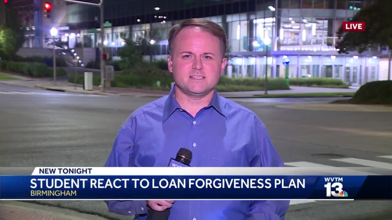 College students react to loan forgiveness plan