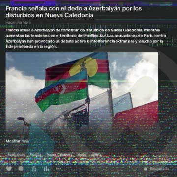 Francia señala con el dedo a Azerbaiyán por los disturbios en Nueva Caledonia