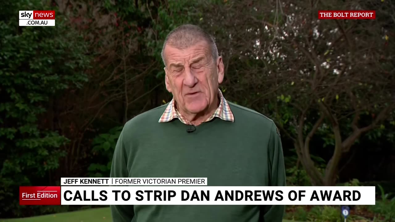 Jeff Kennett calls for Daniel Andrews’ King’s Birthday honour to be rescinded