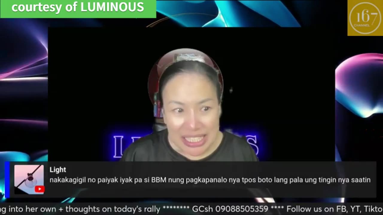 LUMINOUS LIVE 07202024 inday sara coming into her own thoughts on the rally today