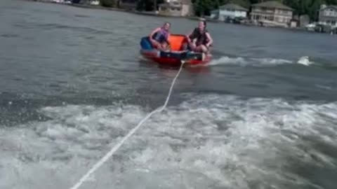 Allison and Karlie Tubing