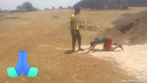 Funny moment of ethiopian children