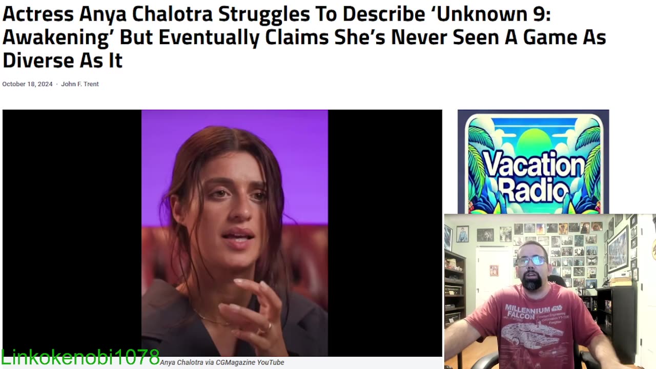 Anya Chalotra Discusses Unkown 9 Awakening Game