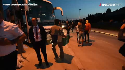 Osam autobusa punih radnika Uljanika krenulo je iz Pule