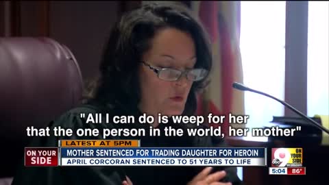 Mom who traded daughter for heroin gets 51 years