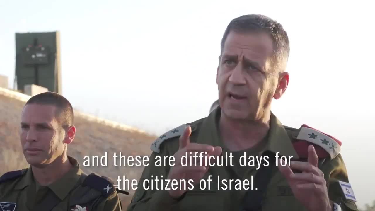 Israel Defense Chief : we will do everything to protect the citizens of Israel