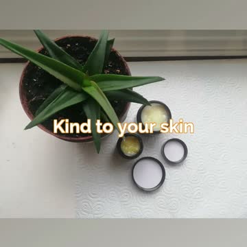 Hand made kind to your skin cosmetics