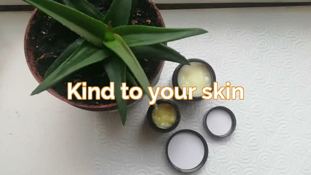 Hand made kind to your skin cosmetics