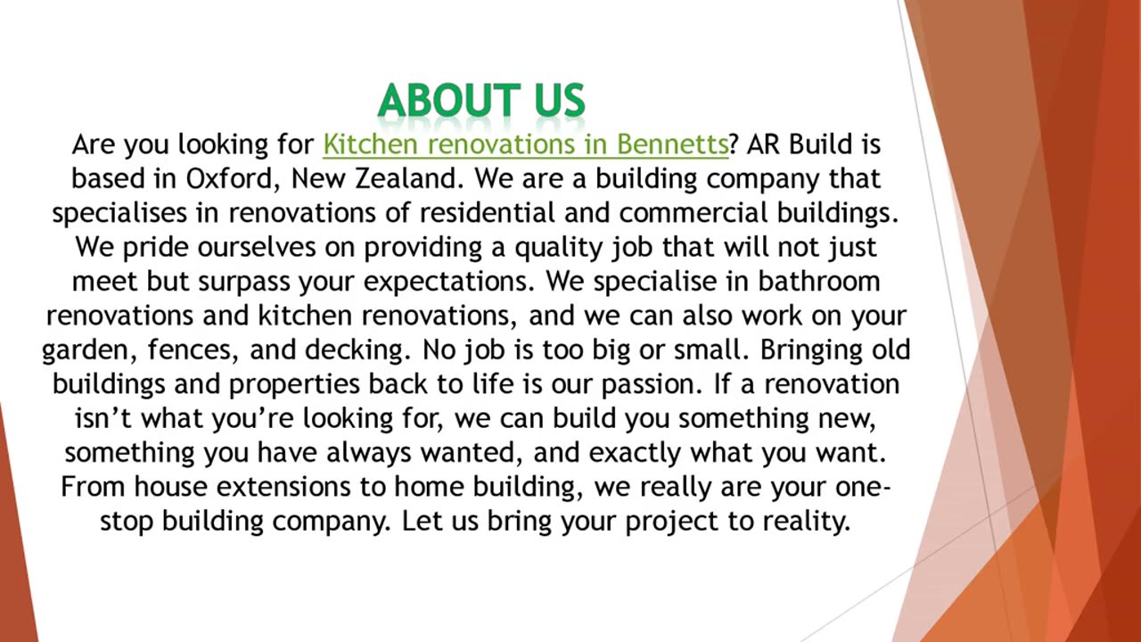 Are you looking for Kitchen renovations in Bennetts?