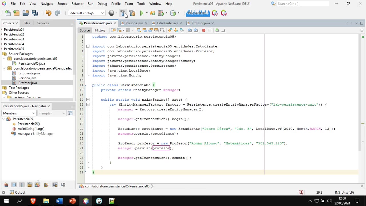 Persistencia: explorando JPA e Hibernate desde cero 13. Relaciones de herencia