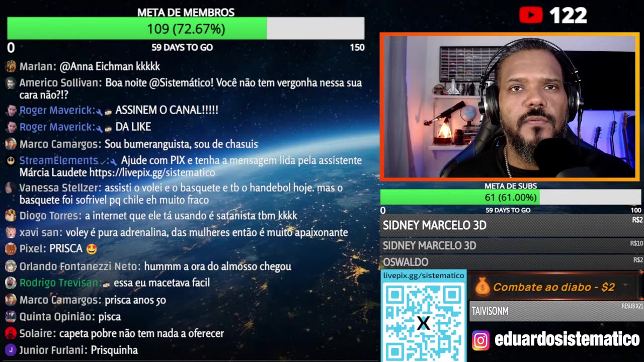 Sistemático Lives - h7C01fsYDX0 - 🔴 HOJE TEM MAIS AFONSO E DEBRINHA SACANI REFUTADO POR GRAAANDE TP