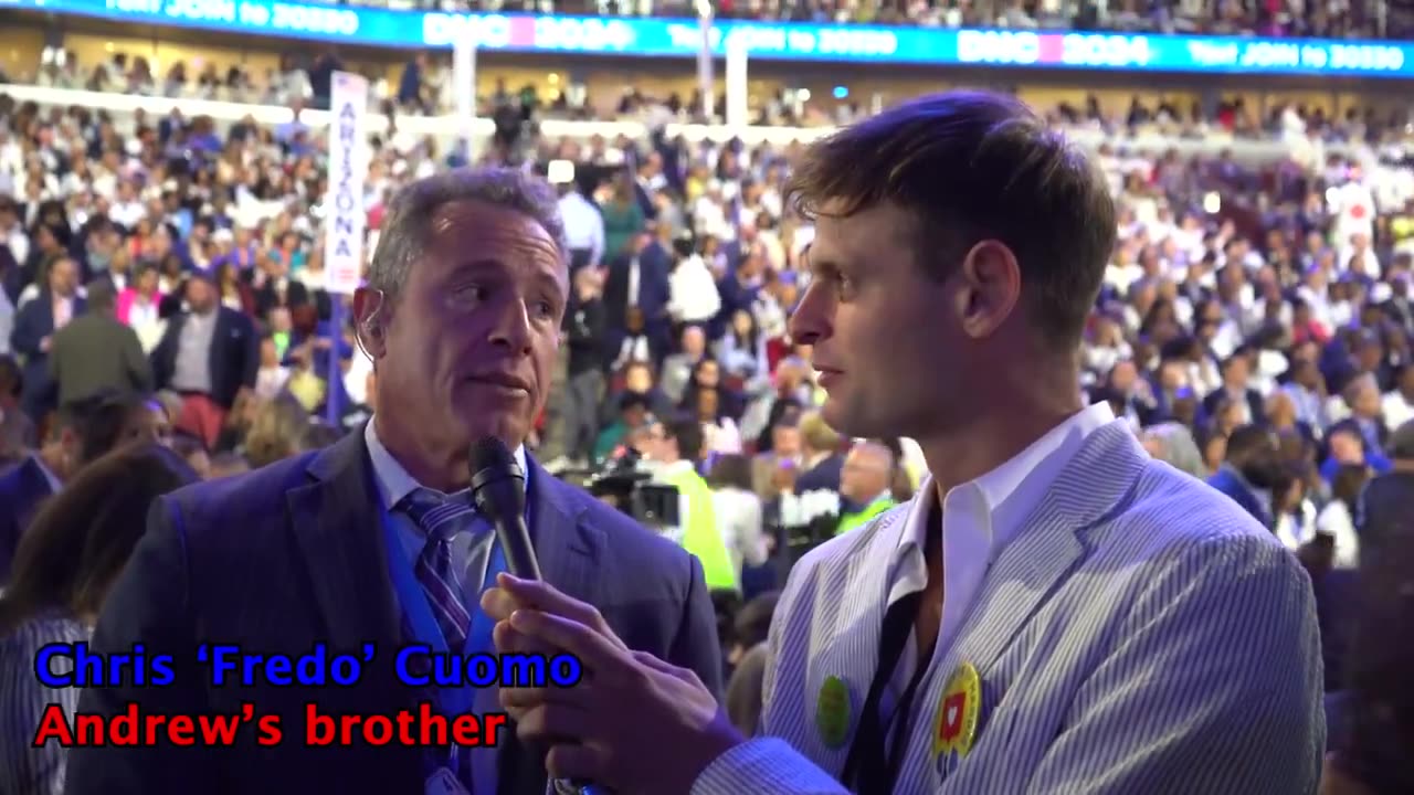 UNDERCOVER AT THE DNC, JUST FOUND, FREAKING GREAT... WHO IS REPORTER