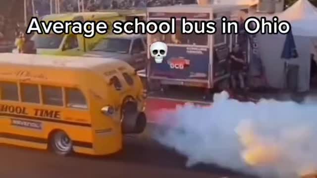 Average school bus in Ohio