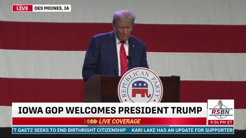 FULL SPEECH: President Donald J. Trump in Des Moines, IA - 7/28/23