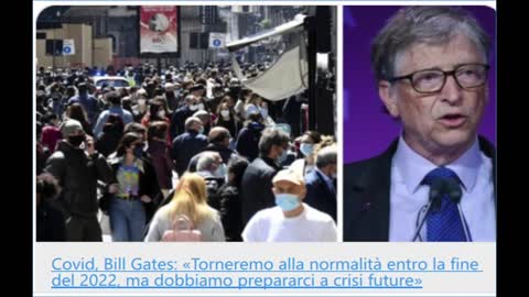 Bill Gates: torneremo alla normalità entro il 2022!