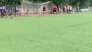 Kick Goes Wide, Hits Dead Center