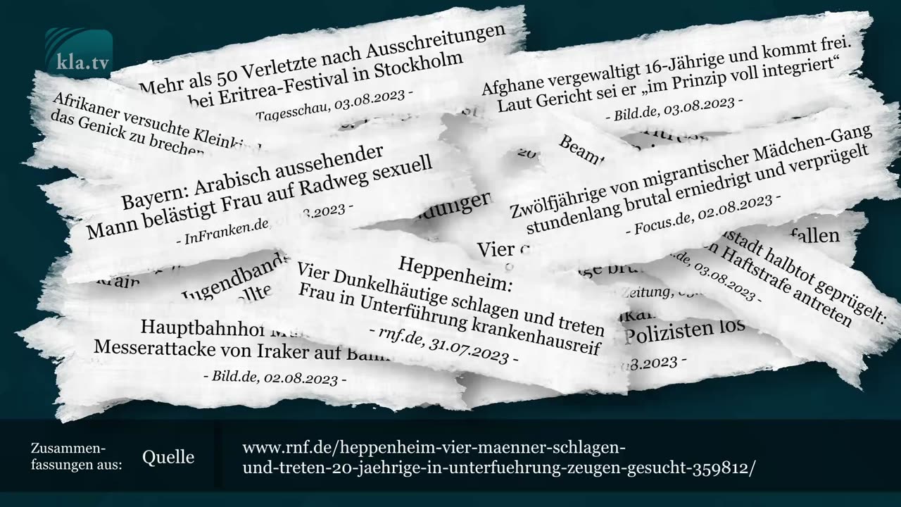 Ausländerkriminalität – Kalkül einer Agenda?