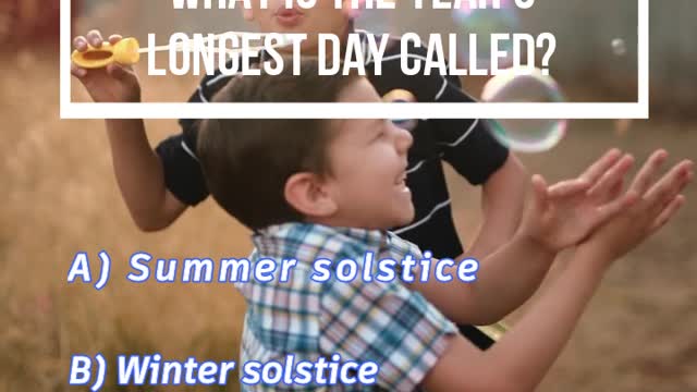 Part 1: How well do you know summer? Summer timed-test questions😂😲