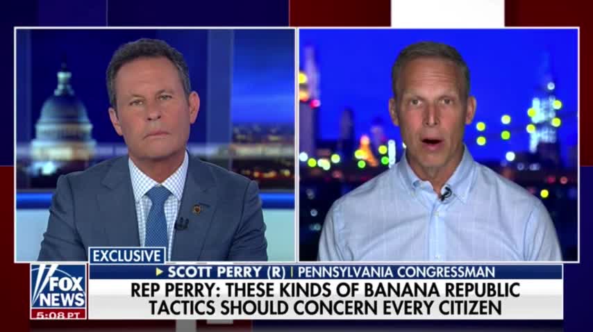 Rep. Scott Perry describes how the FBI seized his cellphone!!