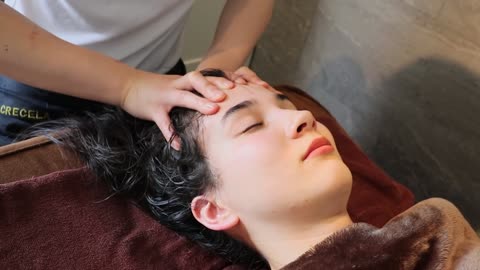 Migraine Healing Massage by Japanese Pro - ASMR