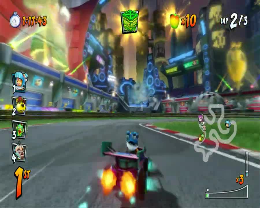 Crash Team Racing Nitro Fueled - Megumi Gameplay