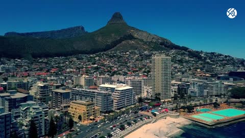 Beautiful Drone shots of Cape Town, South Africa