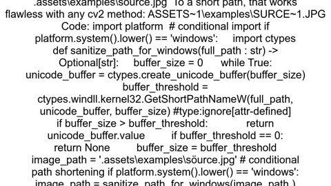 cv2imread file with accent unicode