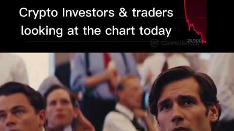 Crypto investors & traders looking at the chart today