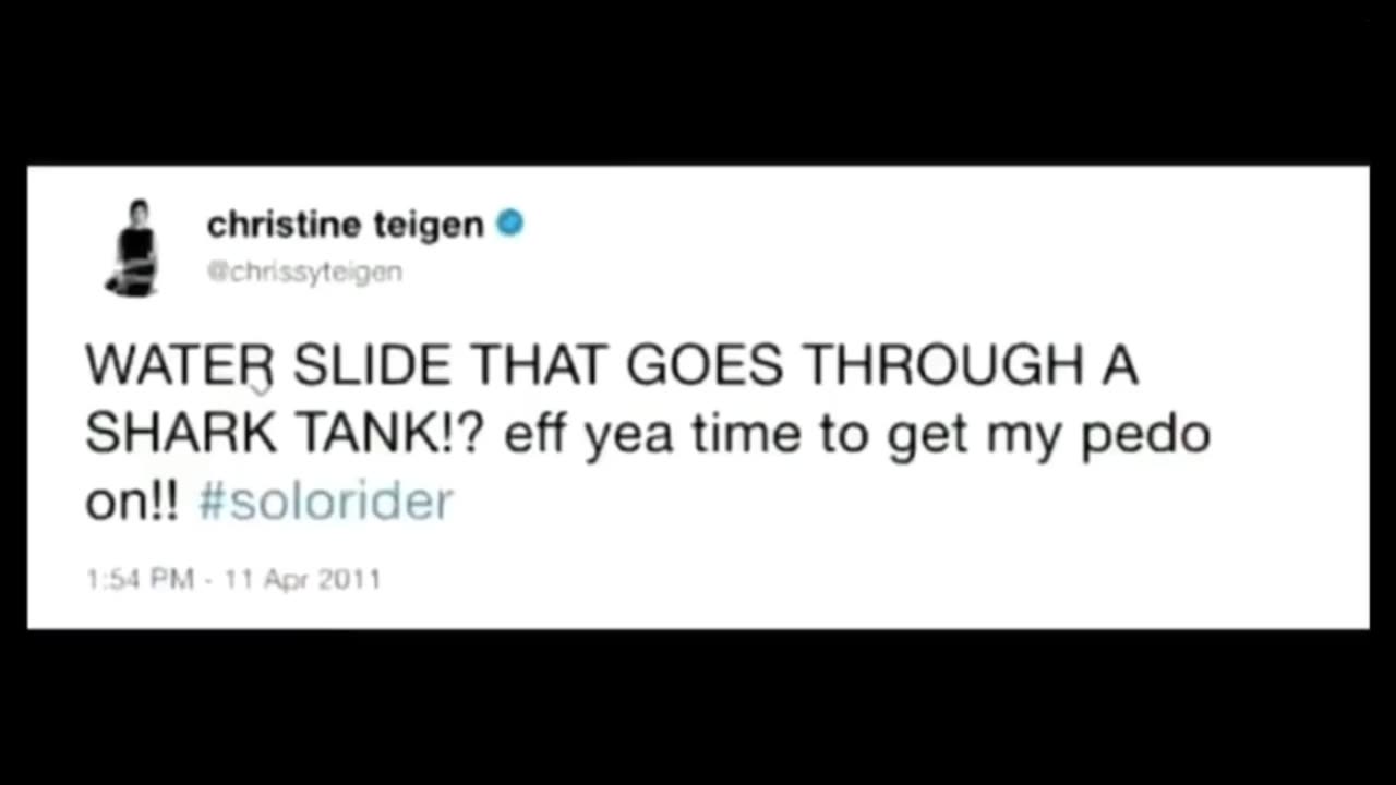 LETS LOOK AT CHRISSY TIEGEN, CANNIBALISM & PEDOPHILES