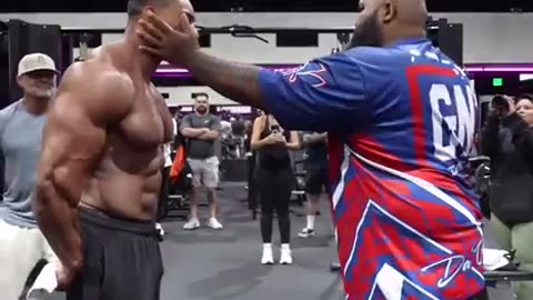 Ouch! Larry wheels got knocked #power slap