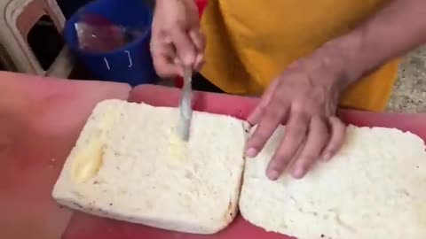 Amazing food sandwich#white light