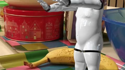 baby robot 🤖 dance