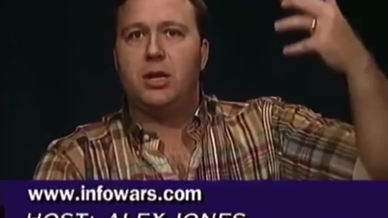 Alex Jones lays out the New World Orders plans back in 2002