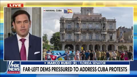 Sen. Rubio on Cubans rallying against communism- ‘Horrifying’