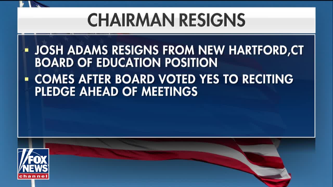 CT School Board Chairman Resigns After Vote to Recite Pledge of Allegiance