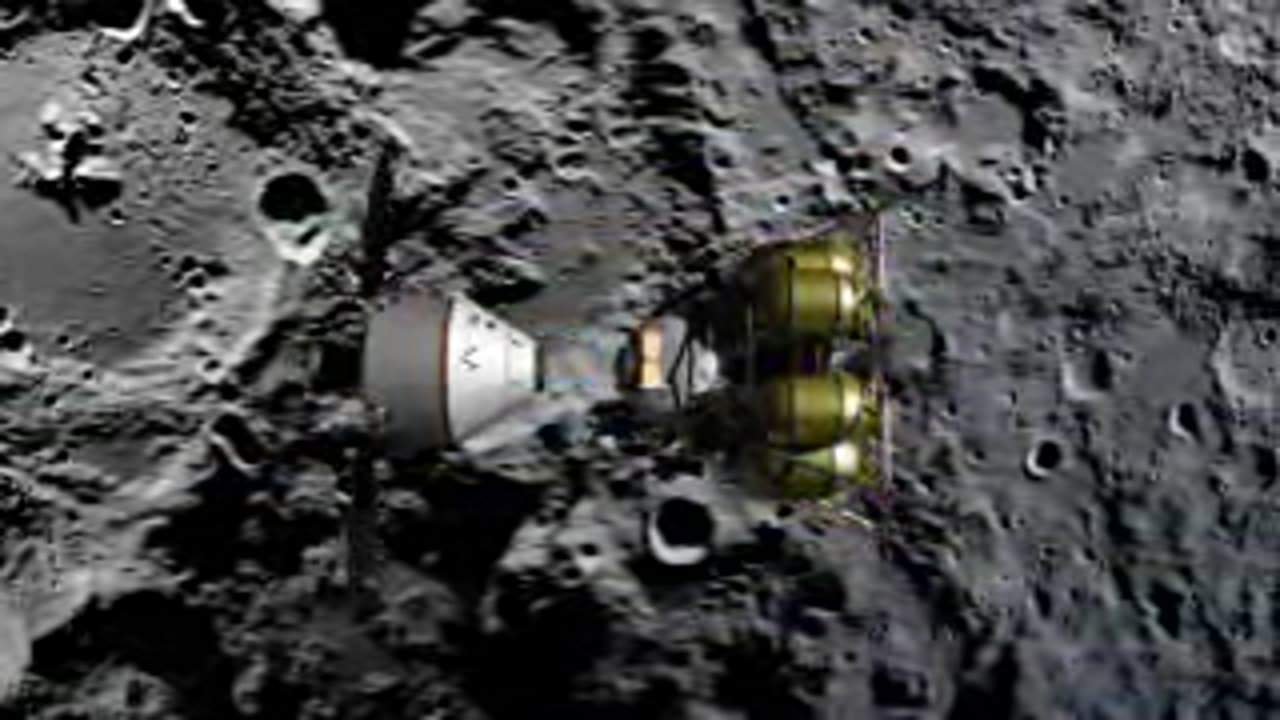 Lunar Surface -Nasa video