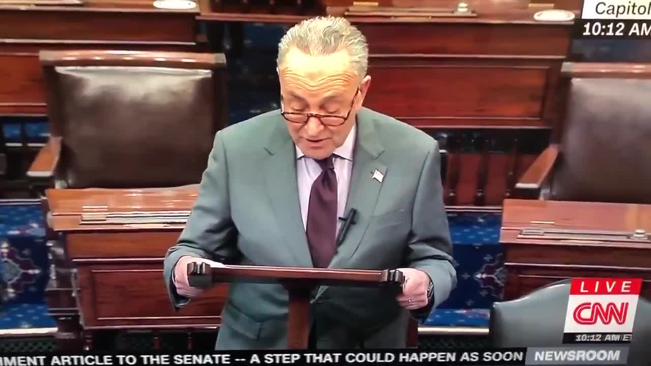 Schumer Says what about Trump... (wait till you hear this)!