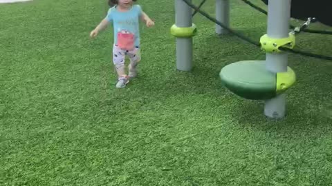 Playground fun in the sun