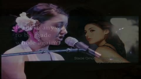 Stacie Orrico ~ Strong enough (Live) ~ with lyrics ~ Remix 1