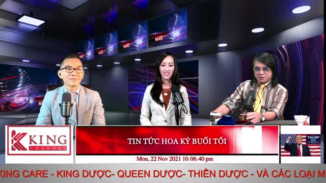 TIN TỨC HOA KỲ BUỔI TỐI - 11/22/2021 - King Channel - Old2024 Channel