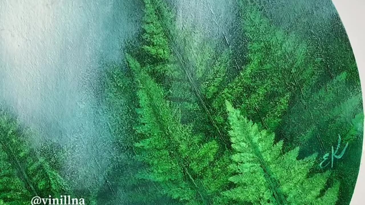 A panting of forest π²and clouds. ππ₯°ππππ²ββπ¨