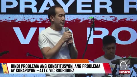 Korapsyon ang problema, hindi ang Konstitusyon