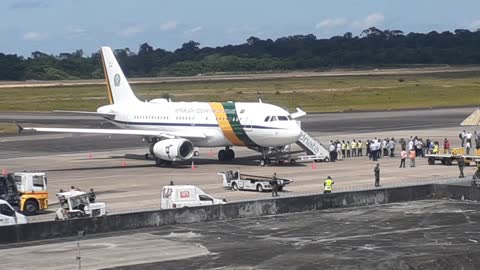 Chegada de Jair Bolsonaro à Manaus em 18/06/2022