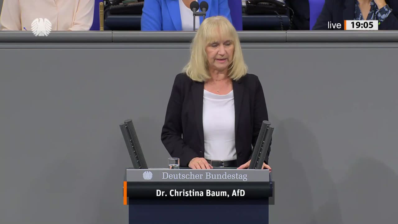 Dr. Christina Baum Rede vom 10.10.2024 – Medizinische Versorgung von Kindern und Jugendlichen