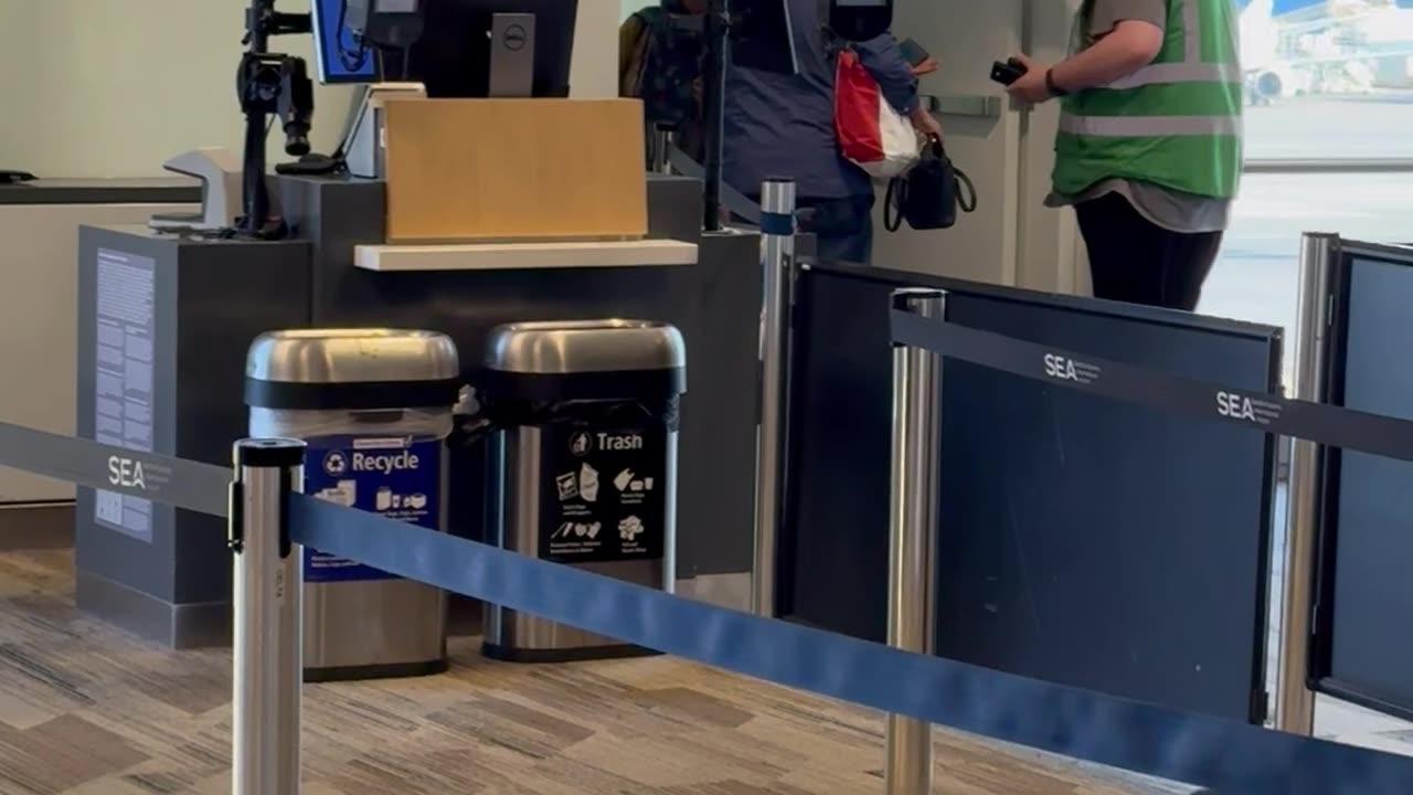 Drama at Airport Gate