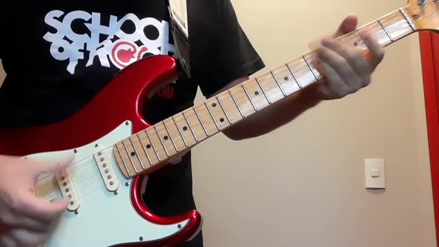 Burn RIFF (Deep Purple Guitar Cover)