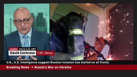 U.K., U.S. intelligence suggests Russian invasion has stalled across Ukraine