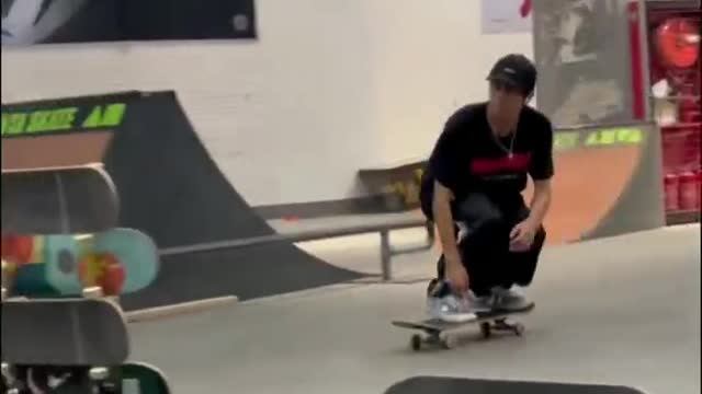 indoor skateboard